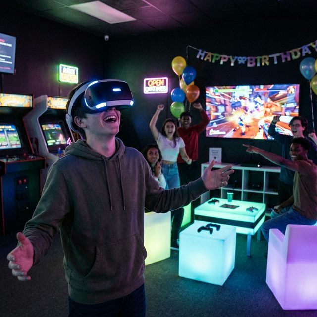 VR Birthday Party Dubai - Immersive Virtual Reality gaming experience for kids