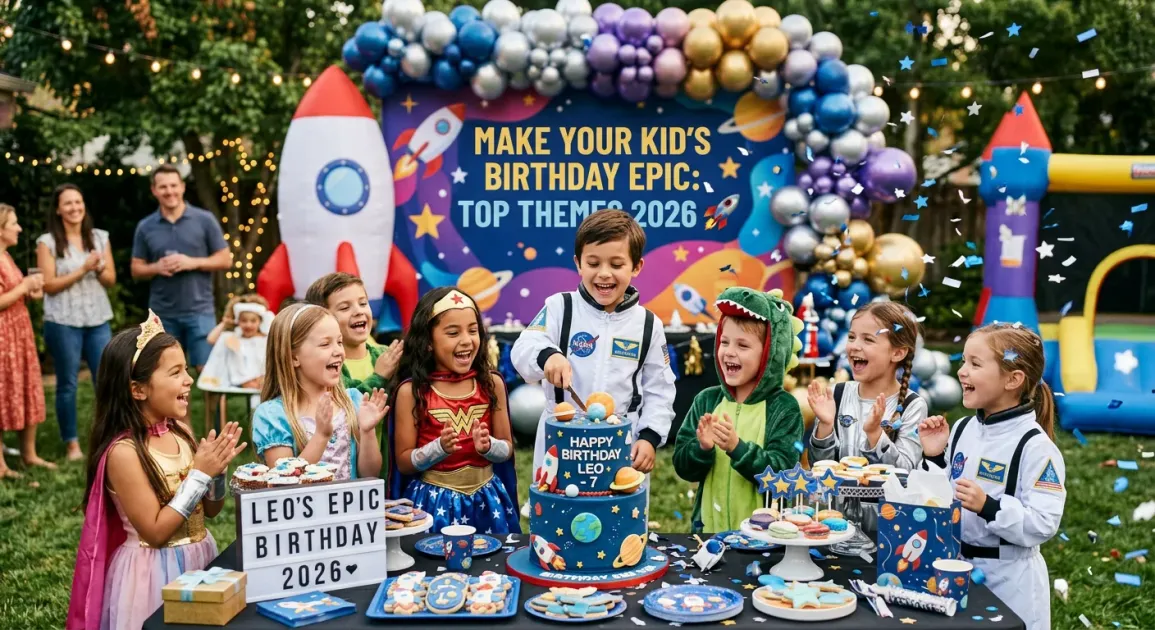 Make Your Kid’s Birthday Epic: Top Themes 2026 🚀 illustration