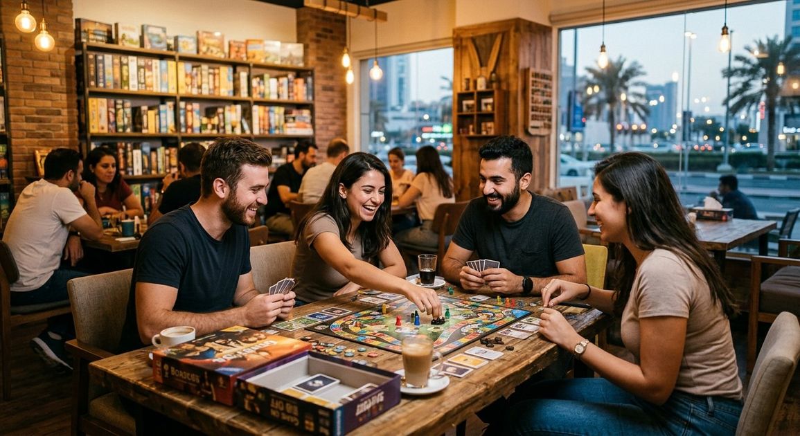 Best Board Game Cafe Dubai